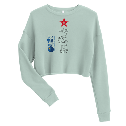 Salty Spirit Crop Sweatshirt